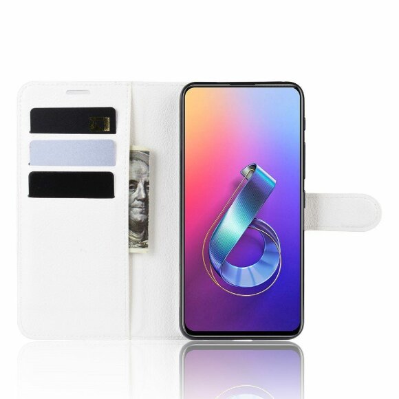 Чехол для Asus Zenfone 6 ZS630KL (белый)
