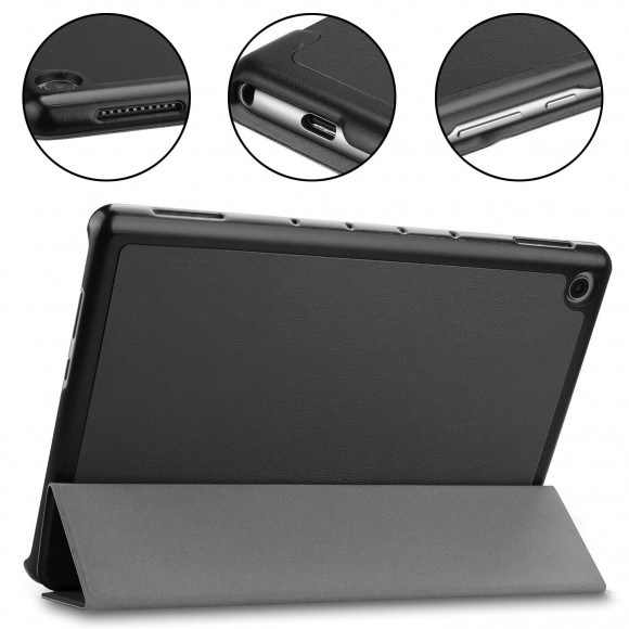 Планшетный чехол для Huawei MediaPad M5 lite 10 (черный) Планшетный чехол для Huawei MediaPad M5 lite 10 (черный)