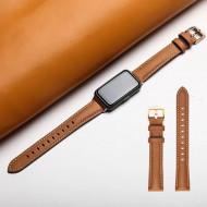 Кожаный ремешок для Huawei Band 7 (коричневый) Кожаный ремешок для Huawei Band 7 (коричневый)