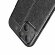 Чехол-накладка Litchi Grain для iPhone 14 (черный)