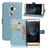 Чехол с визитницей для LeEco Le 2 / LeEco Le 2 PRO (голубой) Чехол с визитницей для LeEco Le 2 / LeEco Le 2 PRO (голубой)