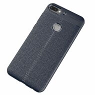Чехол-накладка Litchi Grain для HTC Desire 12+ (Plus) (темно-синий) Чехол-накладка Litchi Grain для HTC Desire 12+ (Plus) (темно-синий)