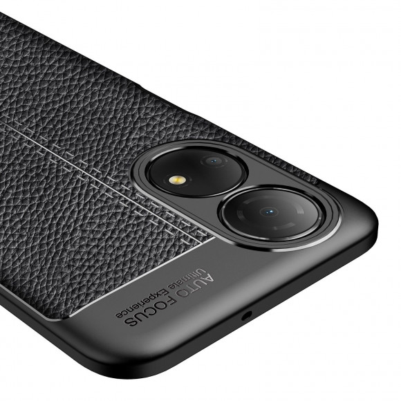 Чехол-накладка Litchi Grain для Honor X7 (темно-синий) Чехол-накладка Litchi Grain для Honor X7 (темно-синий)