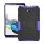 Чехол Hybrid Armor для Samsung Galaxy Tab A (6) 10.1 SM-T585 / SM-T580 (черный + фиолетовый)