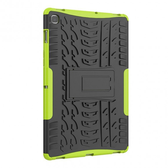 Чехол Hybrid Armor для Samsung Galaxy Tab S5e SM-T720 / SM-T725 (черный + зеленый) Чехол Hybrid Armor для Samsung Galaxy Tab S5e SM-T720 / SM-T725 (черный + зеленый)