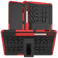 Чехол Hybrid Armor для Samsung Galaxy Tab S7 SM-T870 / SM-T875 и Galaxy Tab S8 SM-X700 / SM-X706 (черный + красный) Чехол Hybrid Armor для Samsung Galaxy Tab S7 SM-T870 / SM-T875 и Galaxy Tab S8 SM-X700 / SM-X706 (черный + красный)