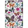 Чехол Smart Case для Samsung Galaxy Tab A8 10.5 (2021) SM-X200 / SM-X205 (Butterfly and Flower)