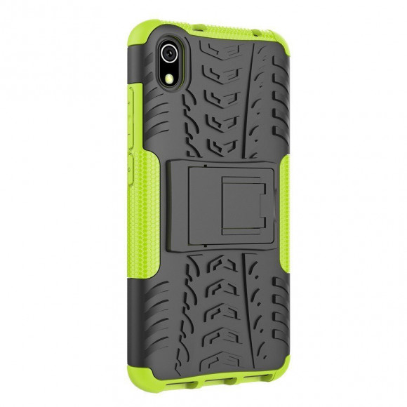 Чехол Hybrid Armor для Xiaomi Redmi 7A (черный + зеленый) Чехол Hybrid Armor для Xiaomi Redmi 7A (черный + зеленый)