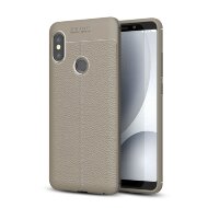 Чехол-накладка Litchi Grain для Xiaomi Redmi Note 5 / 5 Pro (серый) Чехол-накладка Litchi Grain для Xiaomi Redmi Note 5 / 5 Pro (серый)