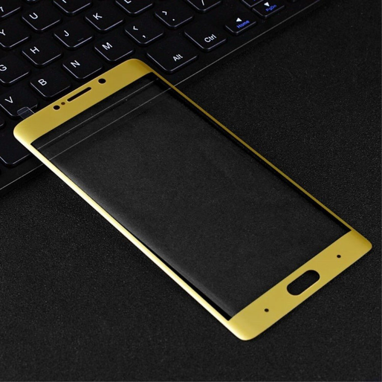 Защитное стекло 3D для Xiaomi Mi Note 2 (золотой)