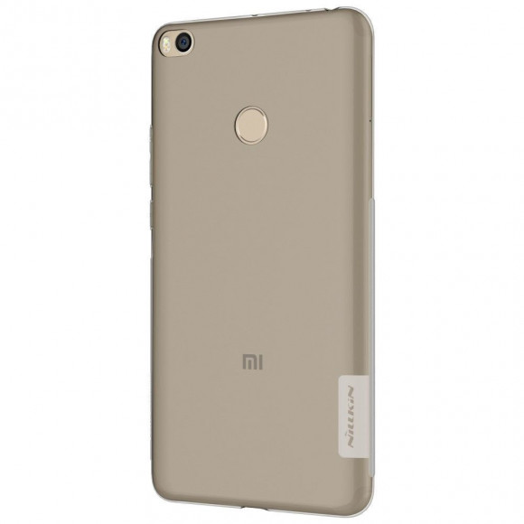 Прозрачный силиконовый чехол NILLKIN Nature для Xiaomi Mi Max 2 (черный) Прозрачный силиконовый чехол NILLKIN Nature для Xiaomi Mi Max 2 (черный)