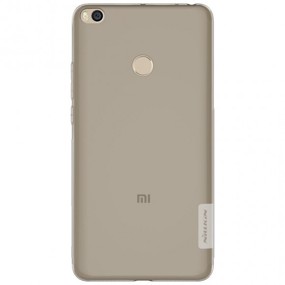 Прозрачный силиконовый чехол NILLKIN Nature для Xiaomi Mi Max 2 (черный) Прозрачный силиконовый чехол NILLKIN Nature для Xiaomi Mi Max 2 (черный)
