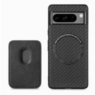 Чехол с магнитным держателем карт для Google Pixel 8 Pro (черный)