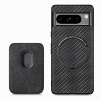 Чехол с магнитным держателем карт для Google Pixel 8 Pro (черный)