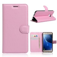 Чехол с визитницей для Samsung Galaxy C5 (розовый)