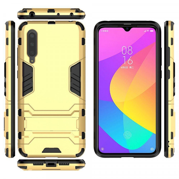 Чехол Duty Armor для Xiaomi Mi CC9 / Xiaomi Mi 9 Lite (золотой)