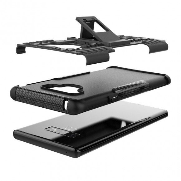 Чехол Hybrid Armor для Samsung Galaxy Note 9 (черный) Чехол Hybrid Armor для Samsung Galaxy Note 9 (черный)