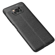 Чехол-накладка Litchi Grain для Xiaomi Poco X3 NFC / Poco X3 / Poco X3 Pro (черный) Чехол-накладка Litchi Grain для Xiaomi Poco X3 NFC / Poco X3 / Poco X3 Pro (черный)