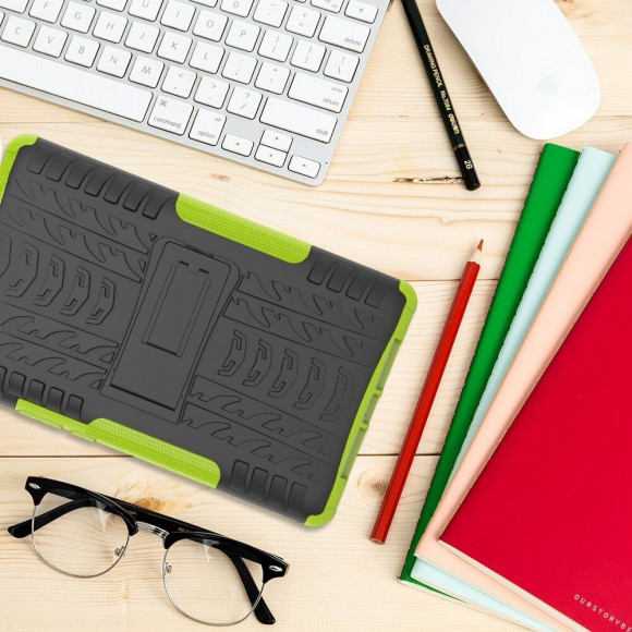 Чехол Hybrid Armor для Huawei MediaPad M5 8.4 (черный + зеленый) Чехол Hybrid Armor для Huawei MediaPad M5 8.4 (черный + зеленый)