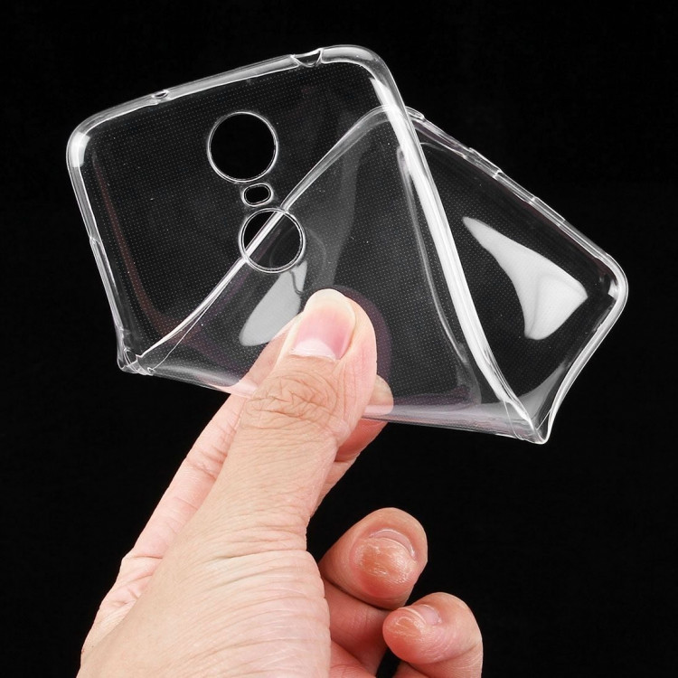 Силиконовый TPU чехол для Huawei Enjoy 6 (прозрачный)