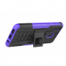 Чехол Hybrid Armor для Samsung Galaxy M20 (черный + фиолетовый)