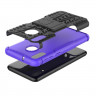 Чехол Hybrid Armor для Samsung Galaxy M20 (черный + фиолетовый)