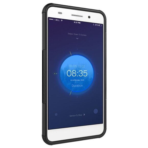 Чехол Hybrid Armor для Huawei Y6 II (черный) Чехол Hybrid Armor для Huawei Y6 II (черный)