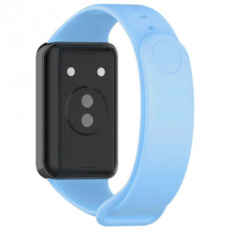 Силиконовый ремешок для Honor Band 9 (голубой)