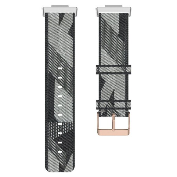 Нейлоновый ремешок с разноцветным плетением для Huawei Watch Fit 2 (серый)